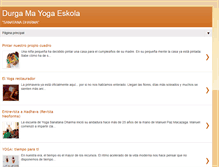 Tablet Screenshot of durgamayoga.blogspot.com