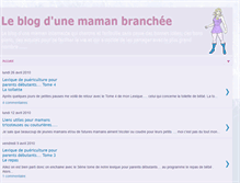 Tablet Screenshot of mamanbrancheeonline.blogspot.com