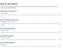Tablet Screenshot of dotworld.blogspot.com