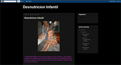 Desktop Screenshot of cielo-desnutricioninfantil.blogspot.com