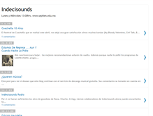 Tablet Screenshot of indecisounds.blogspot.com