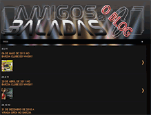 Tablet Screenshot of amigosebaladasosite.blogspot.com