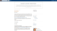 Desktop Screenshot of darngoodwriter.blogspot.com