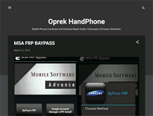 Tablet Screenshot of oprekhp.blogspot.com