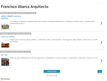 Tablet Screenshot of franciscoabarcaarquitecto.blogspot.com