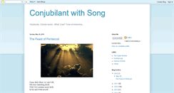 Desktop Screenshot of conjubilant.blogspot.com