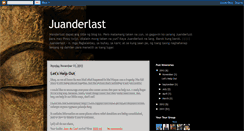 Desktop Screenshot of juanderlast.blogspot.com