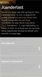 Mobile Screenshot of juanderlast.blogspot.com