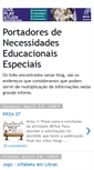 Mobile Screenshot of necessidades-especiais.blogspot.com