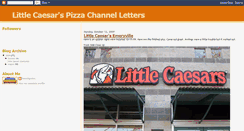 Desktop Screenshot of littlecaesarssigns.blogspot.com