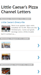 Mobile Screenshot of littlecaesarssigns.blogspot.com