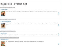 Tablet Screenshot of maggievizsla.blogspot.com