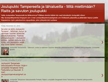 Tablet Screenshot of joulupukki-tampereella.blogspot.com