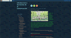 Desktop Screenshot of introduccion-teorias-comunicacion.blogspot.com