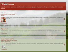 Tablet Screenshot of elmarinovio.blogspot.com