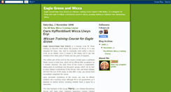 Desktop Screenshot of eaglegrove.blogspot.com