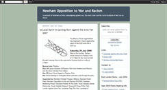 Desktop Screenshot of newhamnowar.blogspot.com