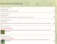 Tablet Screenshot of karvalauma.blogspot.com