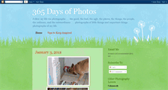 Desktop Screenshot of 365-days-of-photographs.blogspot.com