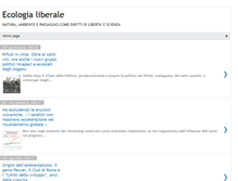 Tablet Screenshot of ecologia-liberale.blogspot.com