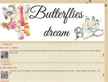 Tablet Screenshot of butterflies-dream.blogspot.com