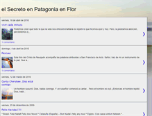 Tablet Screenshot of elsecretoenpatagoniaenflor.blogspot.com