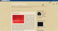 Desktop Screenshot of nobredroma.blogspot.com