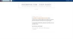 Desktop Screenshot of desimoviecom.blogspot.com