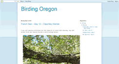 Desktop Screenshot of birdingoregon.blogspot.com