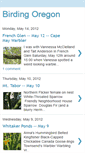 Mobile Screenshot of birdingoregon.blogspot.com