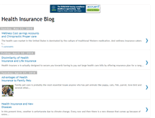 Tablet Screenshot of myhealth-insurance-blog.blogspot.com