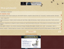 Tablet Screenshot of mojegotowanko.blogspot.com