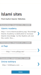 Mobile Screenshot of islami-websites.blogspot.com