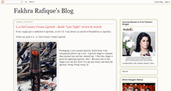 Desktop Screenshot of fakhrarafique.blogspot.com