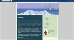 Desktop Screenshot of kristenulmerblog.blogspot.com