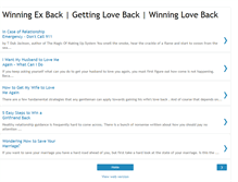 Tablet Screenshot of gettingexback-howtowinyourexback.blogspot.com