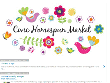 Tablet Screenshot of civichomespunmarket.blogspot.com