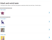 Tablet Screenshot of kitschandbadtaste.blogspot.com