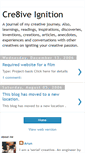 Mobile Screenshot of cre8iveignition.blogspot.com