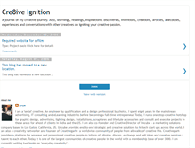 Tablet Screenshot of cre8iveignition.blogspot.com