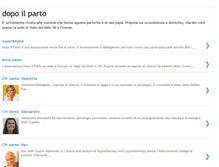 Tablet Screenshot of dopoilparto.blogspot.com