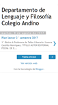 Mobile Screenshot of lenguajecolegioandinoarica.blogspot.com