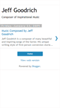 Mobile Screenshot of jeffgoodrichmusic.blogspot.com