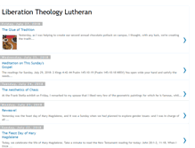 Tablet Screenshot of liberationtheologylutheran.blogspot.com