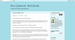 Desktop Screenshot of hollywoodhotdish.blogspot.com