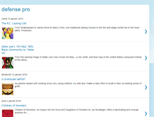 Tablet Screenshot of defense-pro.blogspot.com