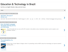 Tablet Screenshot of edutechbrazil.blogspot.com