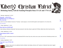 Tablet Screenshot of libertychristianpatriot.blogspot.com