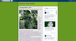 Desktop Screenshot of nurture-your-health.blogspot.com