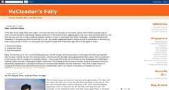 Desktop Screenshot of mcclendonsfolly.blogspot.com